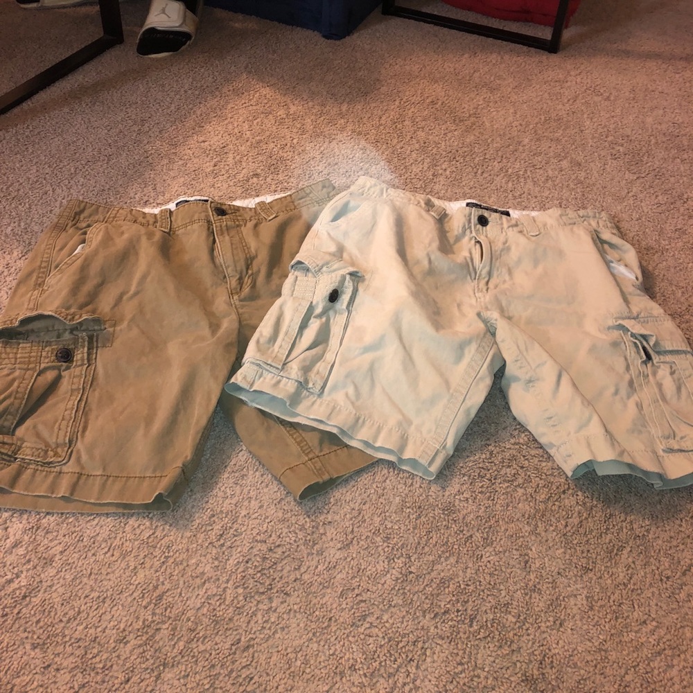 2 Pairs of American Eagle Cargo Shorts